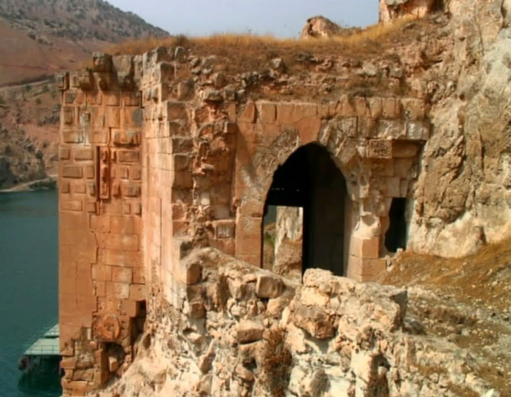 Inside of Hromkla fortress - former seat of All-Armenian Catholicos by United Armenia