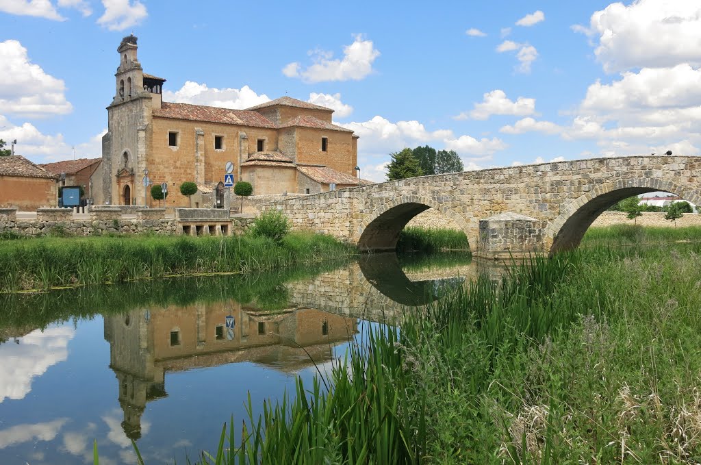 El Burgo de Osma, romanische Kirche Santa Cristina, romanische Brücke by Günther Bogensberger