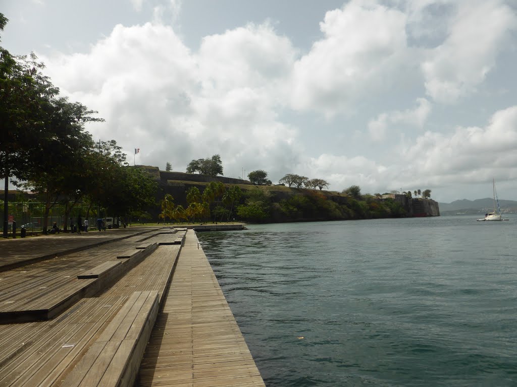 Fort-de-France Bay, Martinique by rvfr67