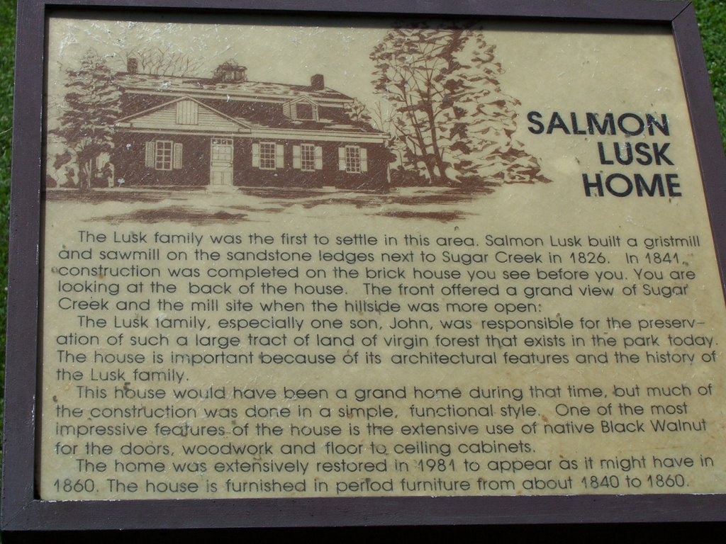 Salmon Lusk Home story by Dave gahimer