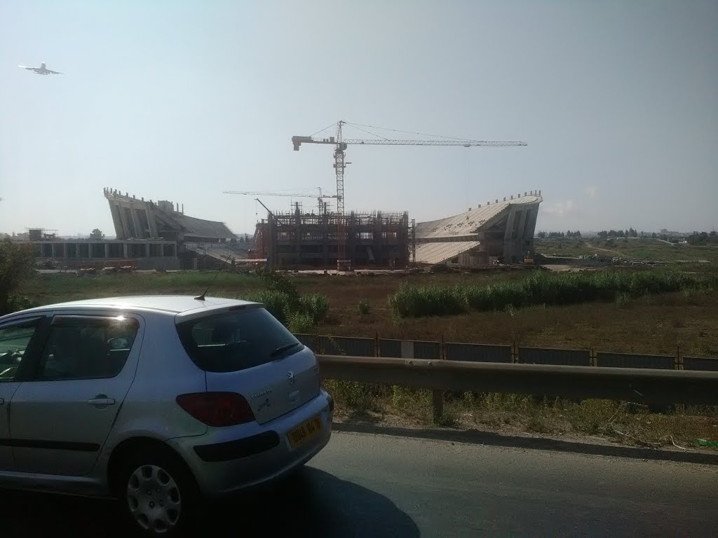 Stade d'alger en construction; juillet 2015. by ABDOU ABDOU B (ABDOU…