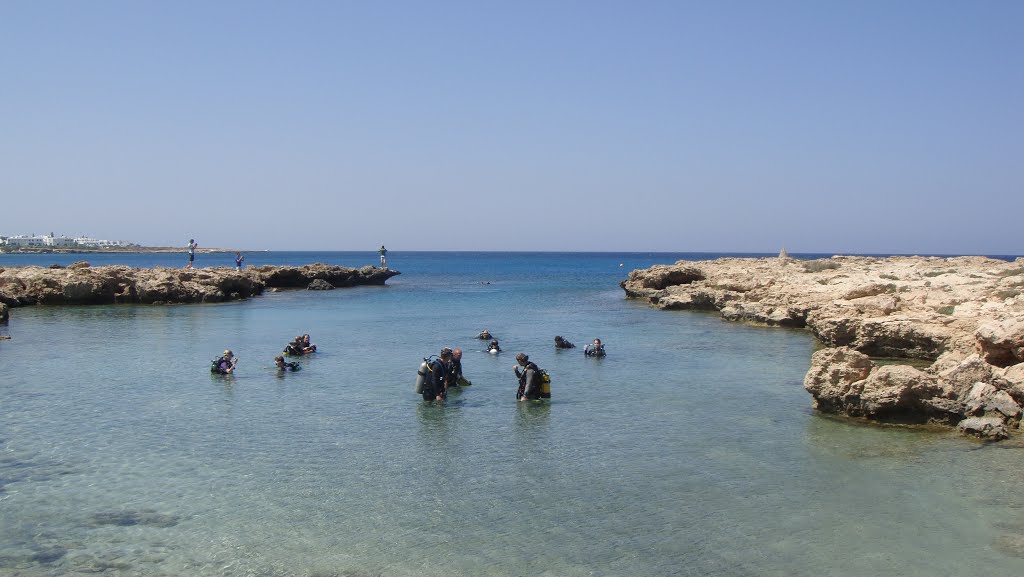 Protaras, Cyprus by Andrey Gron