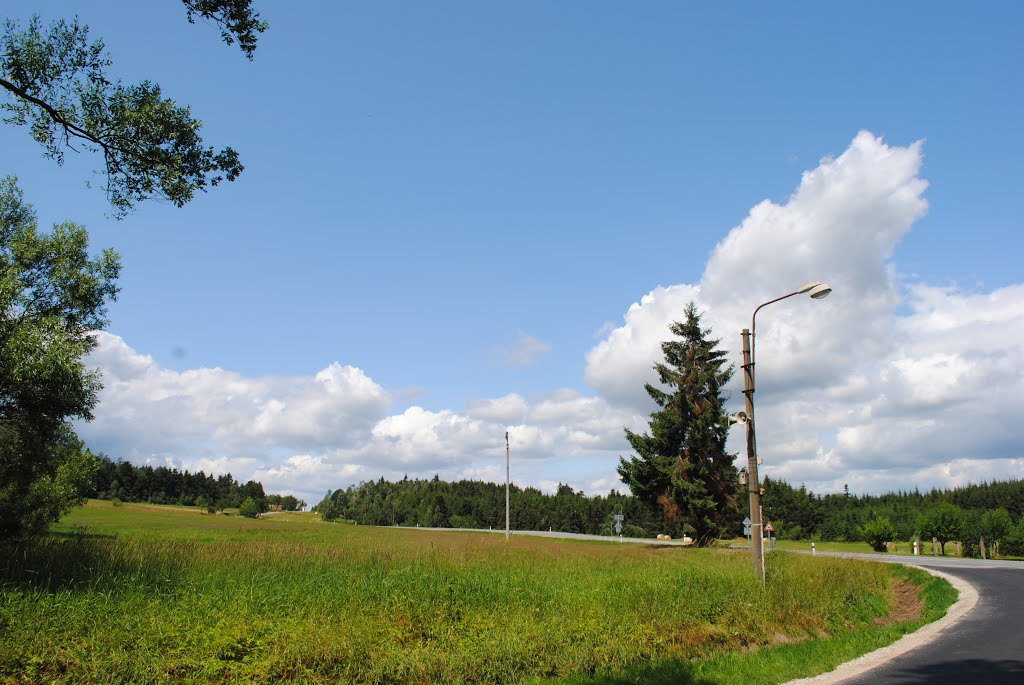 Krajina v České Kanadě u obce Klášter; Bohemian Canada - the landscape by the Klášter municipality by jerpencz