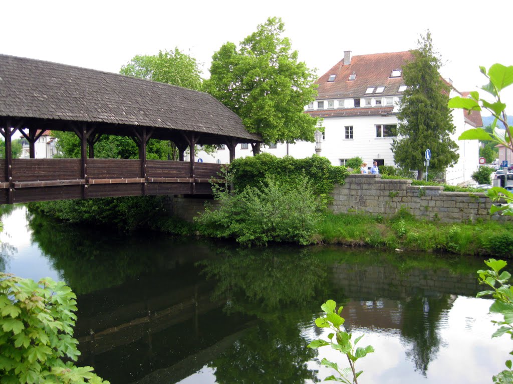 Bad Kötrzting, am Weißen Regen by Karl Eidenschink