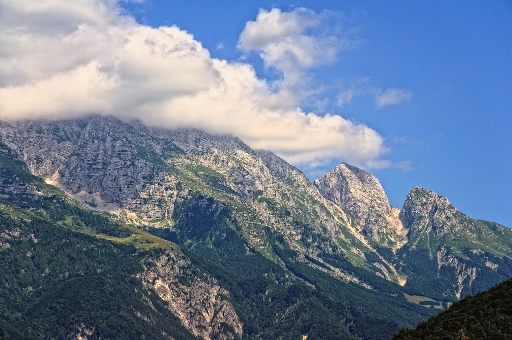 Stolvizza, pogled na Kanin by Valter Erzetič New