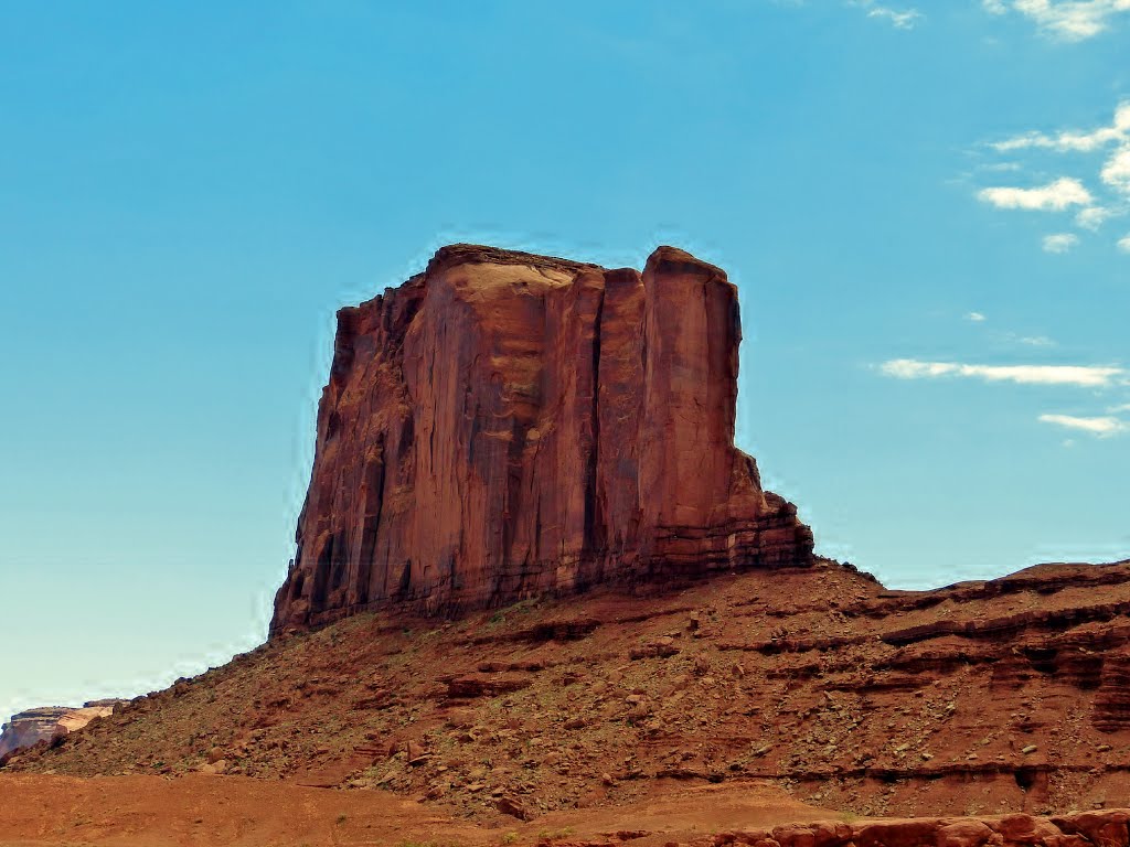 Arizona Oljato Monument Valley-Elephant Butte by sunmaya