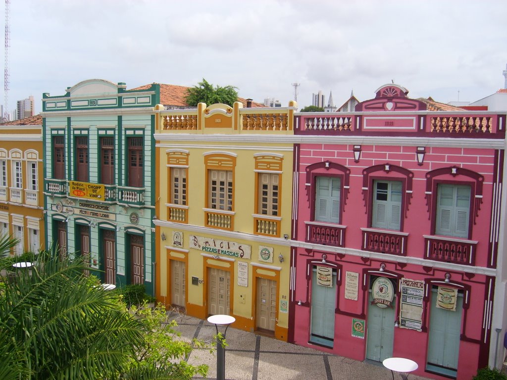 Colonial style buildings by Rick Foth