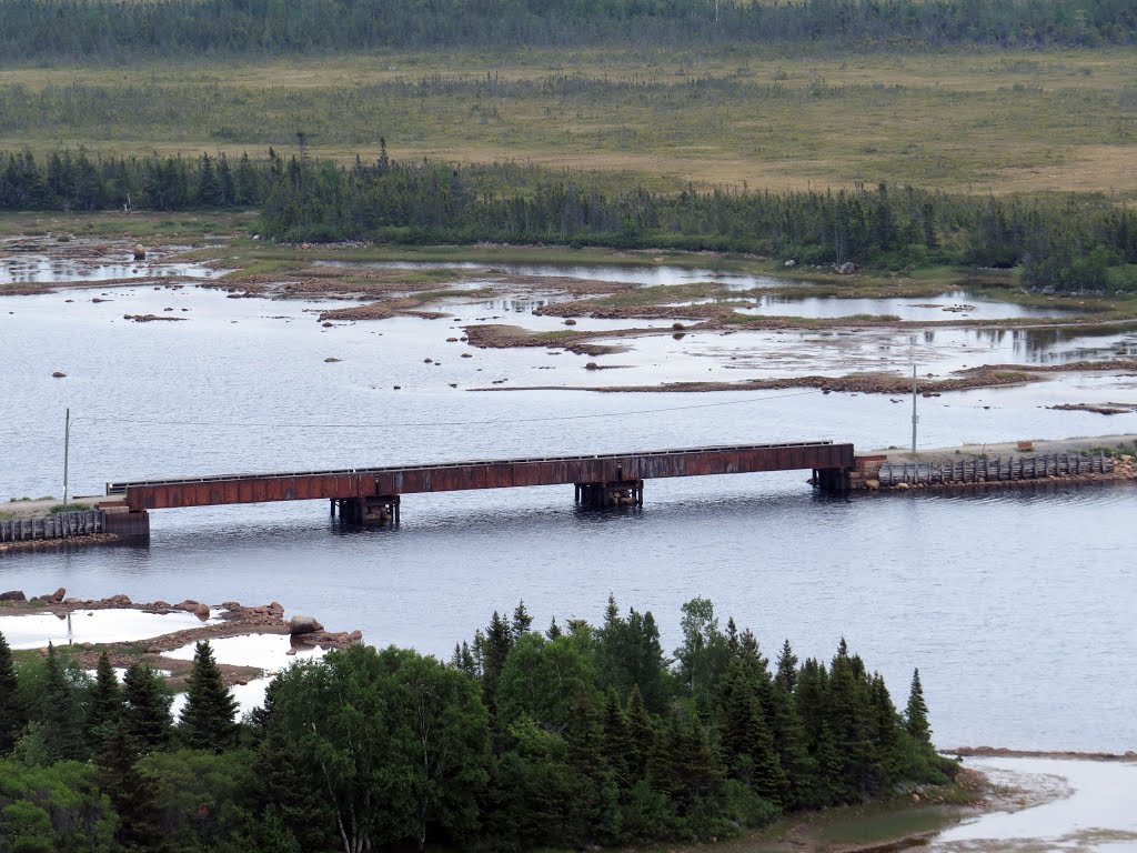 Newfoundland Railway, operated 1889 to 1988 on narrow gauge tracks. by Steve Manders