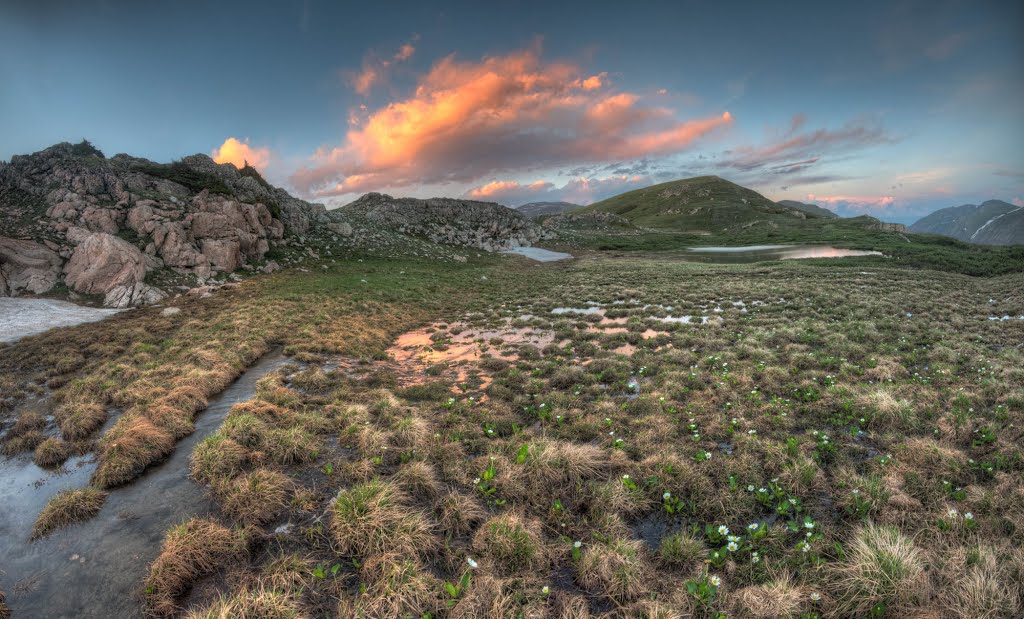 Alpine Sunset by Kevin Scherer