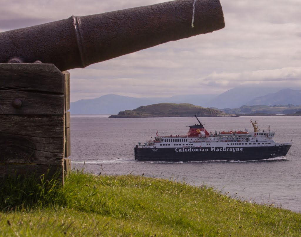 Duart Castle Isle of Mull by Dominique Ollivier