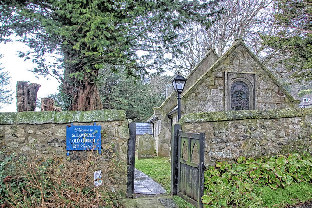 St Lawrence Old Church, Seven Sisters Road, St Lawrence, Isle of Wight UK by Stuart Smith