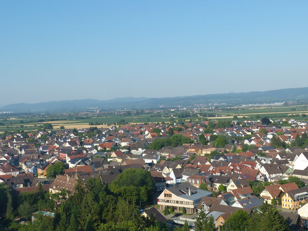 Rust von Oben Kappel-Grafenhausen Deutschland by Dietrich Weisenborn