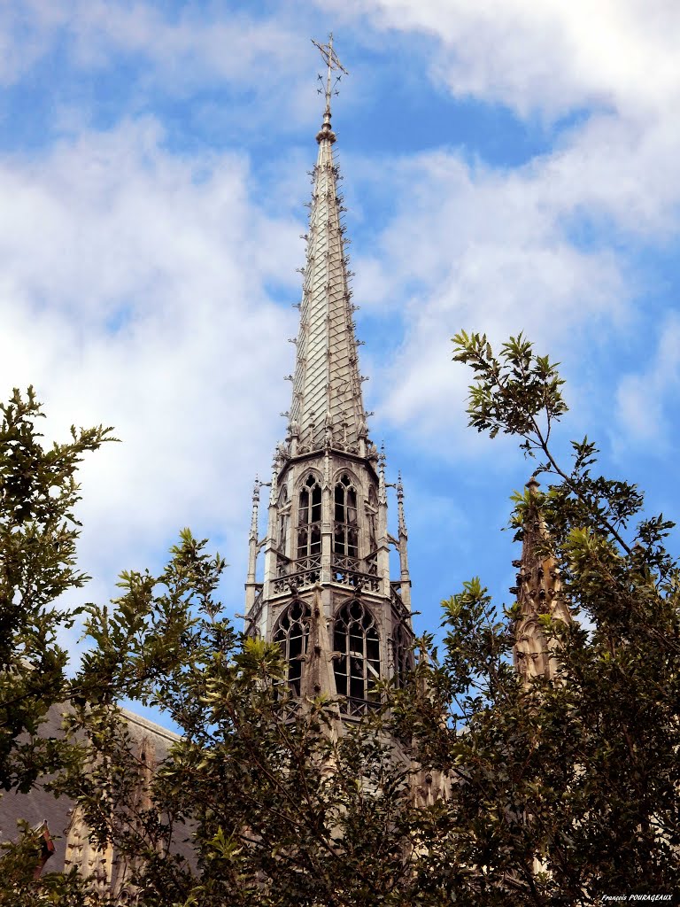 Flèche de la Cathédrale Sainte Croix, Orléans, 2015 07 23 by francois pourageaux