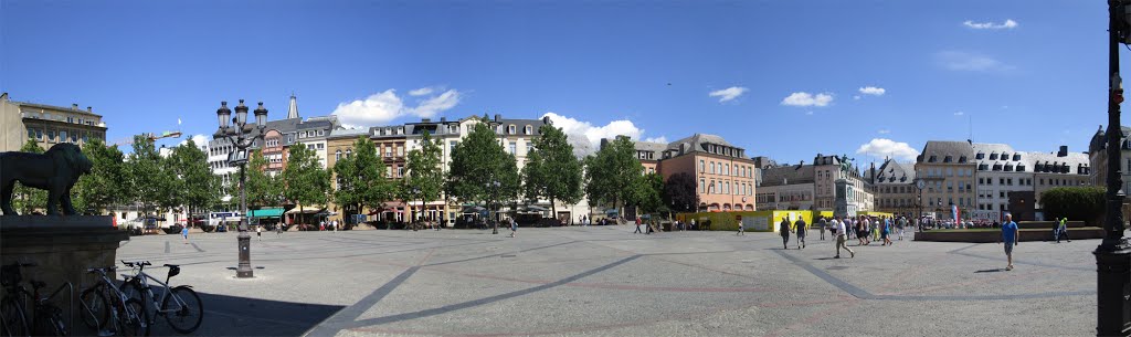 Luxembrug Place Guillaume ii by Toon Geusens