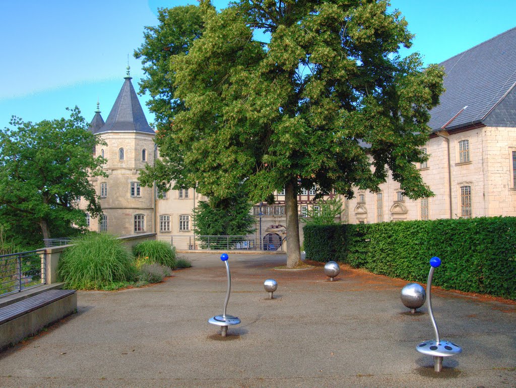 Schleusingen, Henneberger Land, Bertholdsburg, Johanniskirche by Siegmund Werner