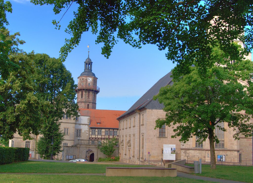 Schleusingen, Henneberger Land, Bertholdsburg, Johanniskirche by Siegmund Werner