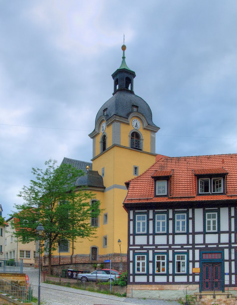 Suhl in Thüringen, Kirchberg, Hauptkirche Sankt Marien by Siegmund Werner