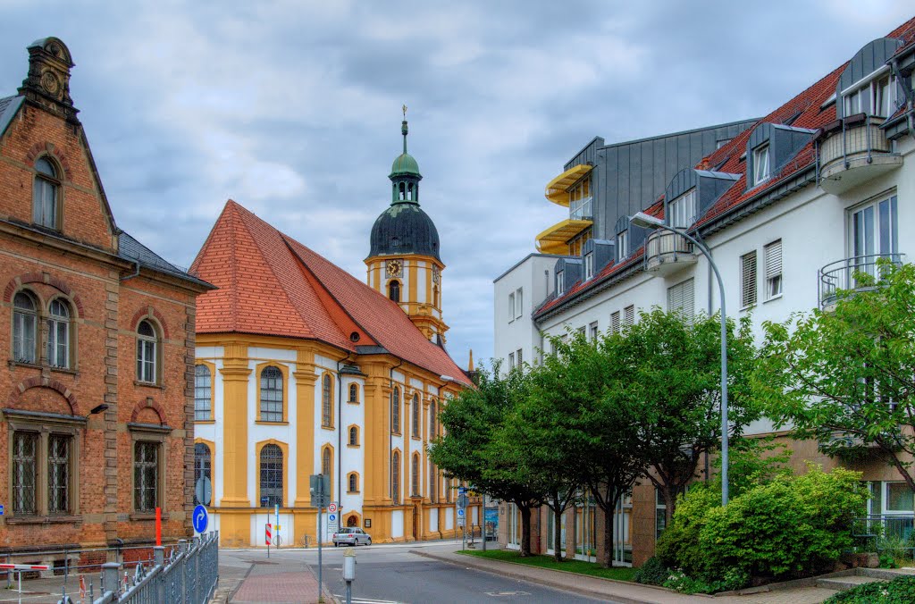 Suhl in Thüringen, Schleusinger Straße by Siegmund Werner