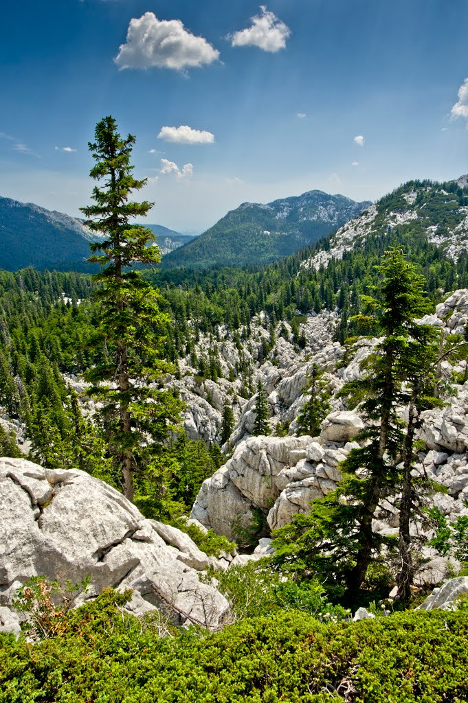 Hajdučki kukovi from the Premužić mountain trail by rajnai_richárd