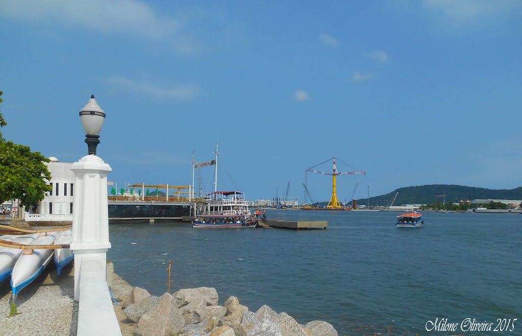 Ponta da Praia - Santos/SP - Brasil by Claudio Milone