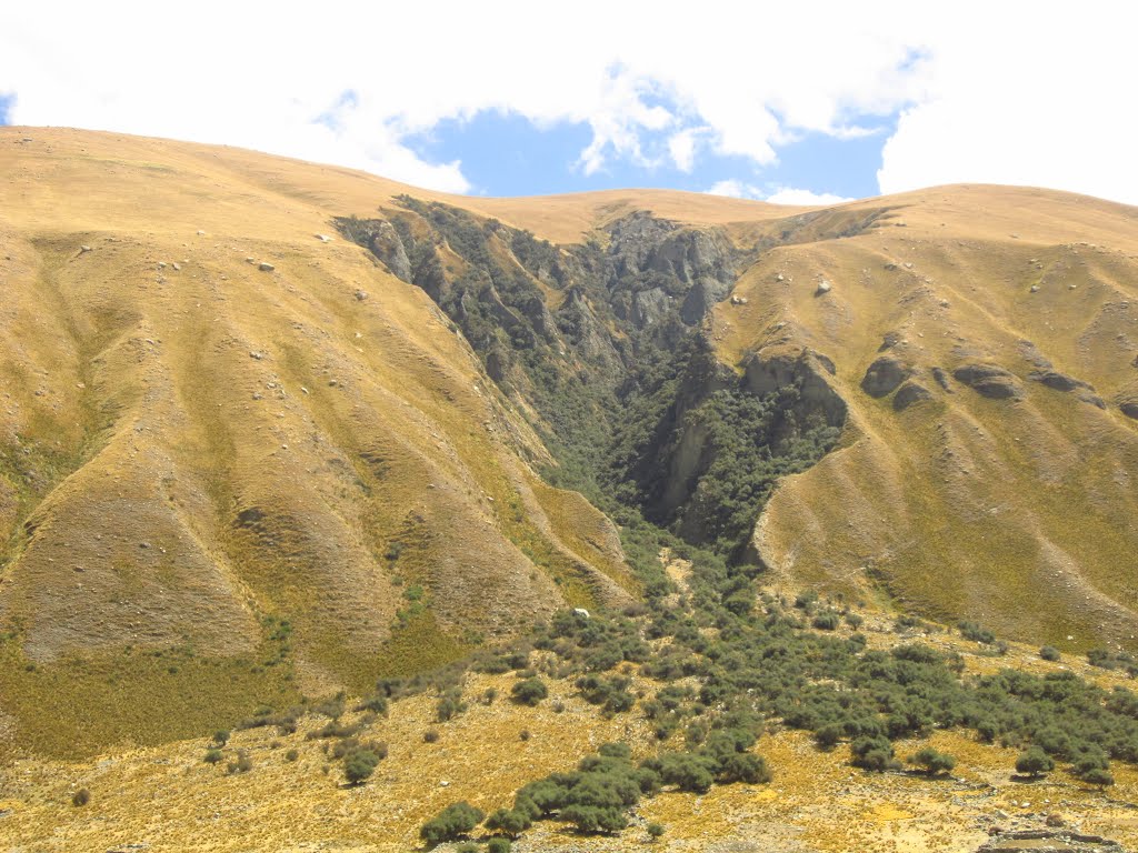 "Mapa del Perú" en Querococha by Erick Montoya