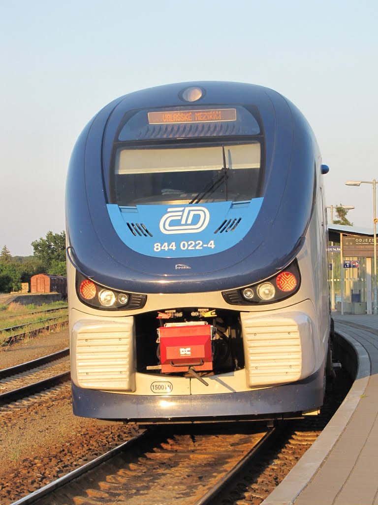 Česko (Csehország), Kroměříž, CZ-CD 95 54 5 844 022-4, SzG3 by szalay3-railway-bahn