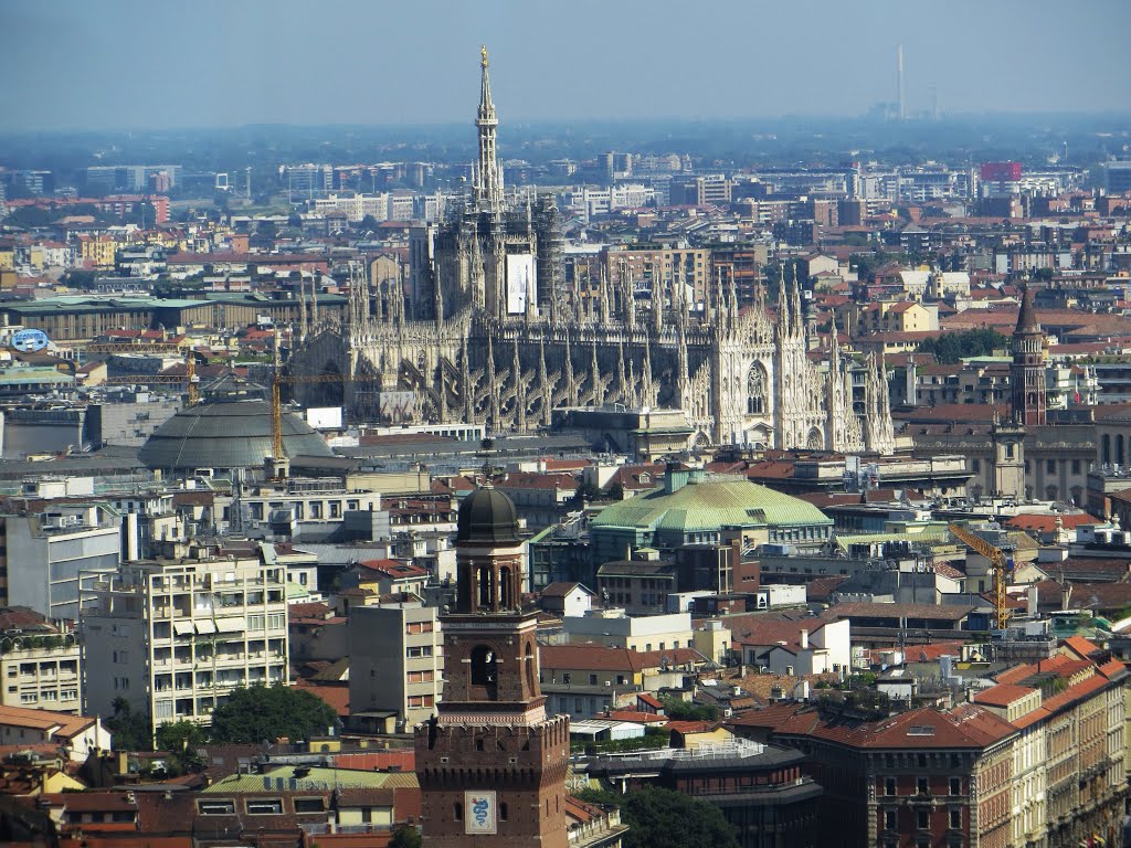 Vista Duomo dalla Torre Branca by Meppe