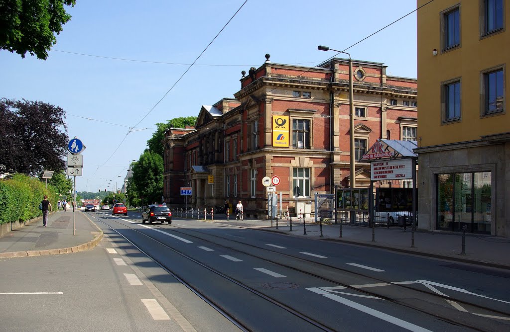 Hauptpostamt am "Eckhofplatz" - Gotha, n. by Jens H.