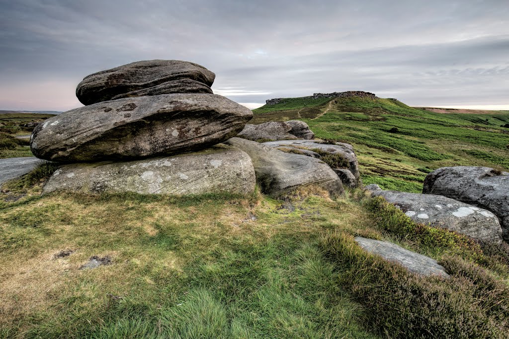 Higger Tor from Carl Wark by Richard Lawrence-Day