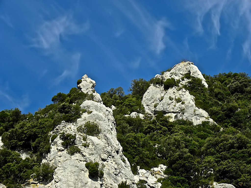 Gargantas de Galamus - Entremèg Sant Pau de Fenolhedés e Cubièra de Peirapertusés - Occitania by Franc Bardou