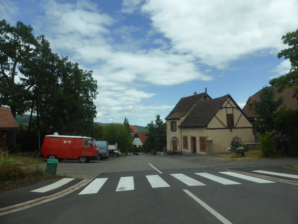 Zellenberg, France by Nikos Sarantakos