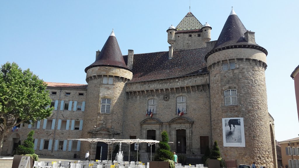 Château d'Aubenas by D.Tiefenbach