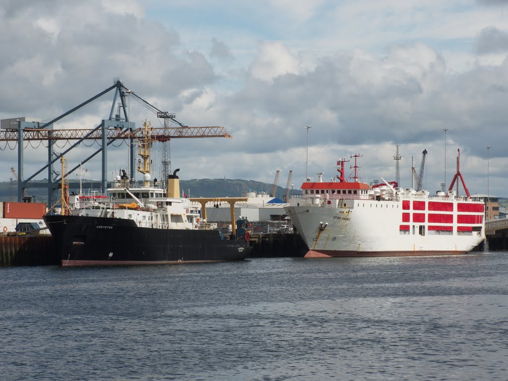 Cycling trip 2015-07 Belfast area Titanic yard H&W by Seimen Burum