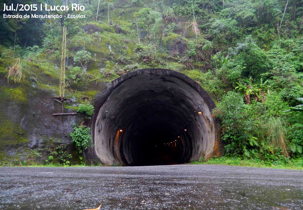 Túnel de Ligação - Ecovias by Lucas Rio