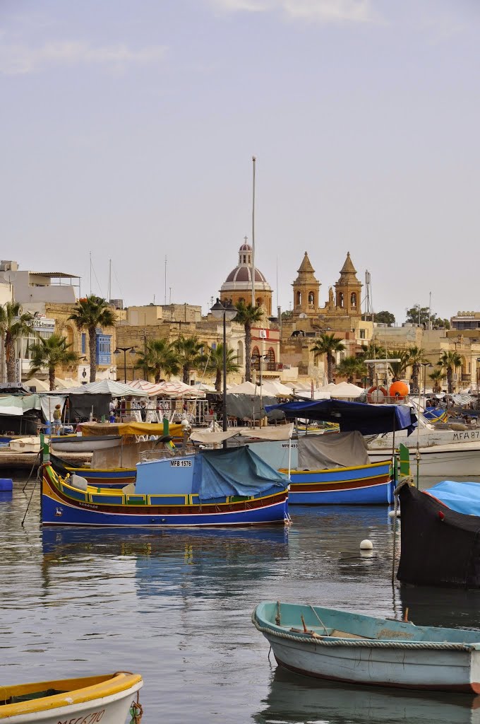 Xatt is-Sajjieda, Marsaxlokk, Malta by Sylvie Marcé