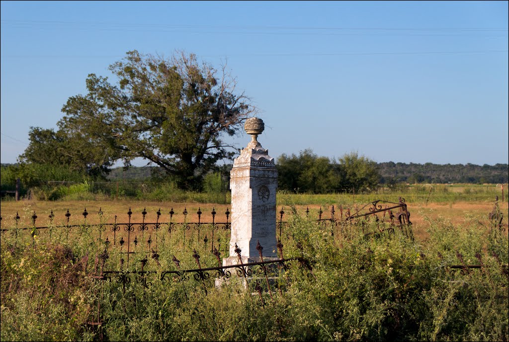 Old Grave Marker by Michael Thompson