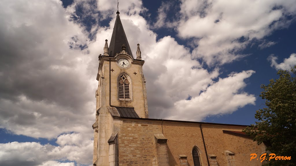 Eglise de St Maurice -de-Rémens by Pierre Perronpg