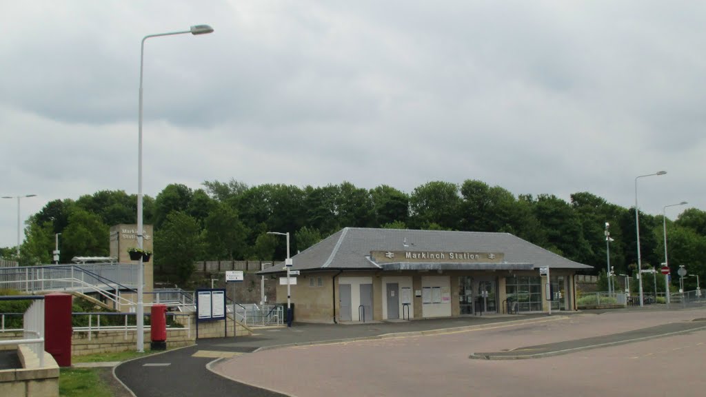 Markinch Station. by Terry Gilley