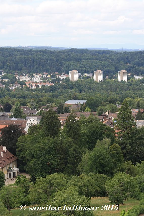 Arlesheim, Ausblick von Schloss Birseck by Sansibar Balthasar