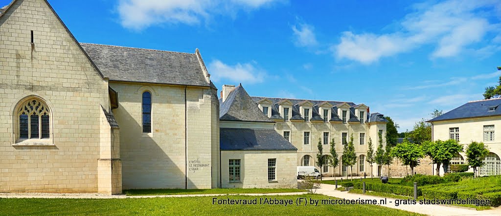 Fontevraud l'Abbaye (F) | www.microtoerisme.nl gratis stadswandelingen by InZicht