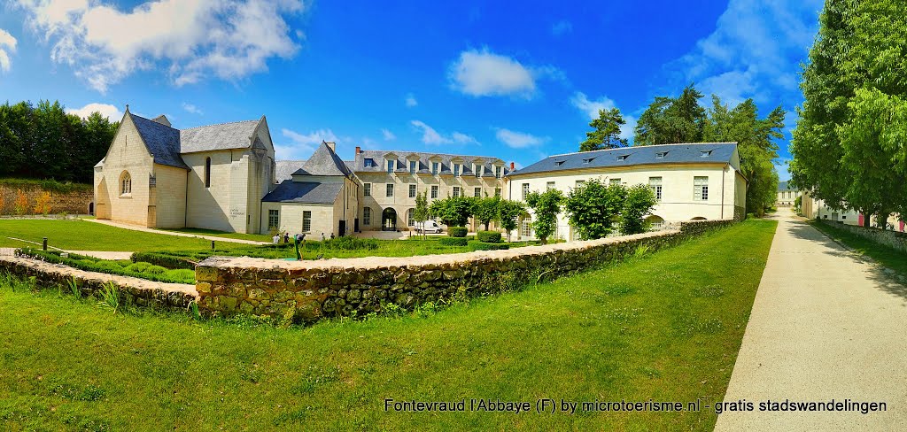 Fontevraud l'Abbaye (F) | www.microtoerisme.nl - gratis stadswandelingen by InZicht