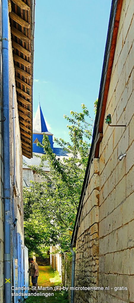 Candes-St. Martin (Fr) | www.microtoerisme.nl gratis stadswandelingen by InZicht