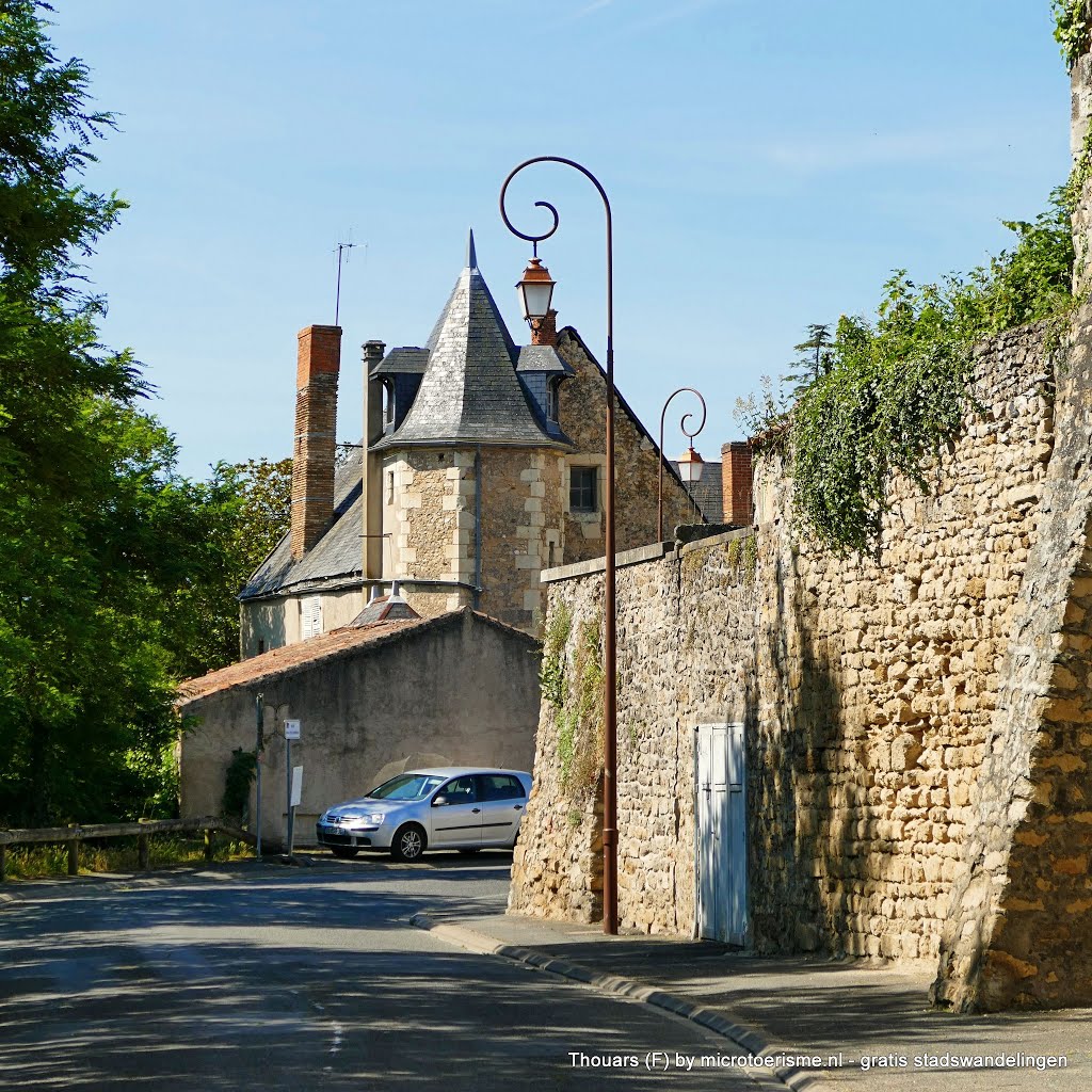 Thouars (F) | www.microtoerisme.nl gratis stadswandeling by InZicht