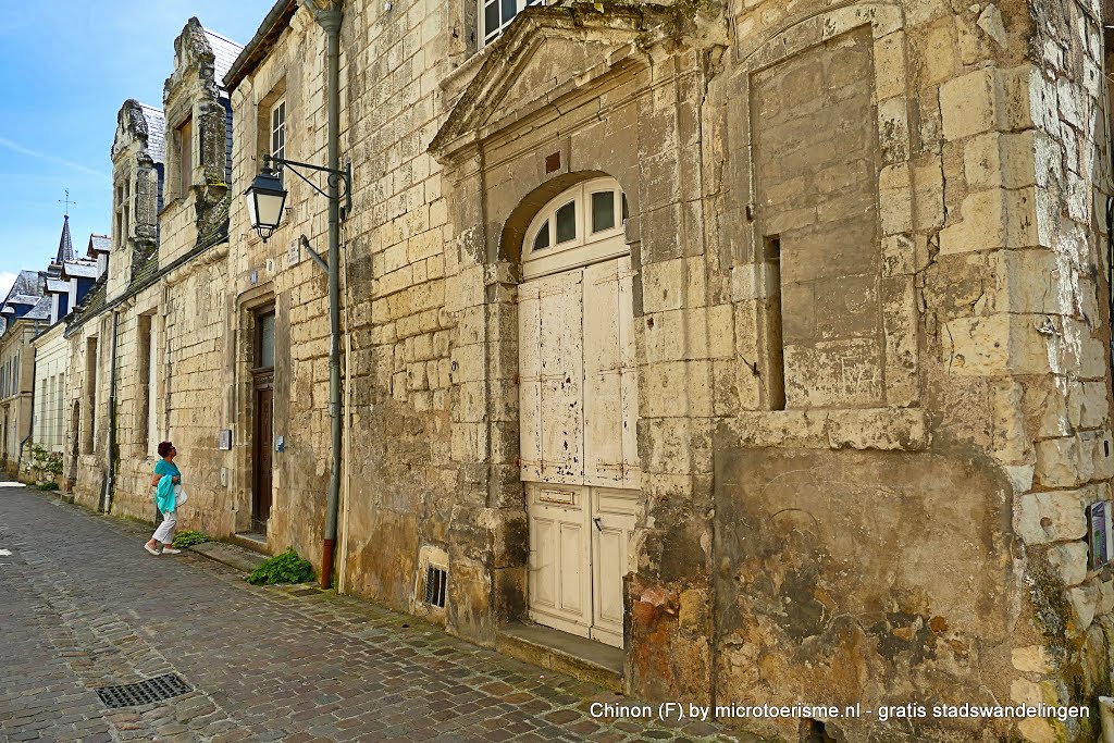 Historisch Chinon (F) | www.microtoerisme.nl gratis stadswandelingen by InZicht