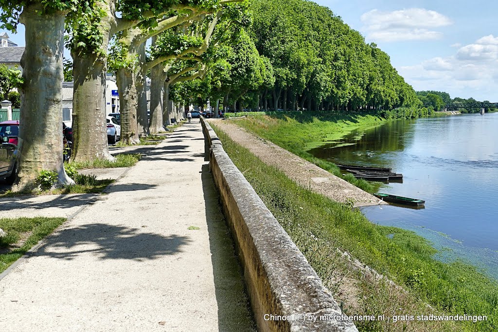 Historisch Chinon (F) | www.microtoerisme.nl gratis stadswandelingen by InZicht