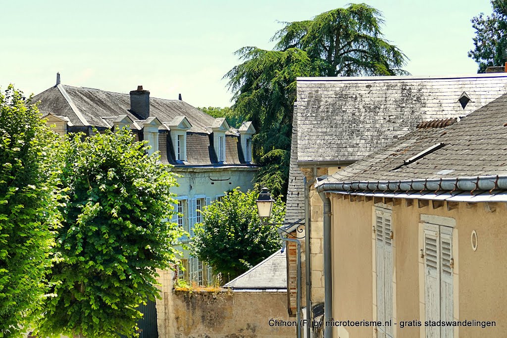 Historisch Chinon (F) | www.microtoerisme.nl gratis stadswandelingen by InZicht