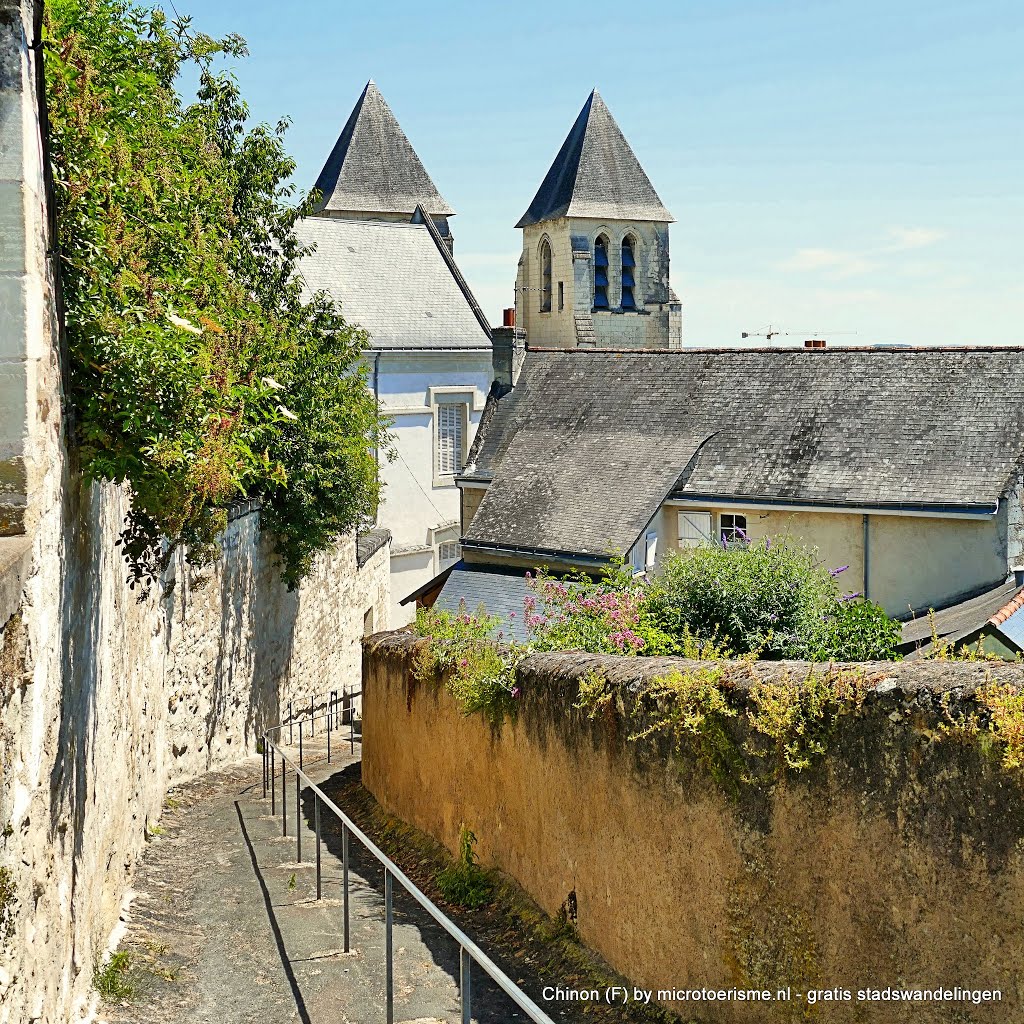 Historisch Chinon (F) | www.microtoerisme.nl gratis stadswandelingen by InZicht