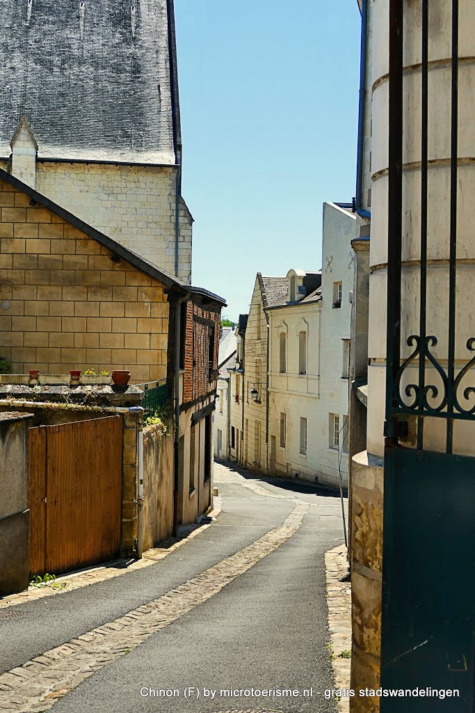 Historisch Chinon (F) | www.microtoerisme.nl gratis stadswandelingen by InZicht