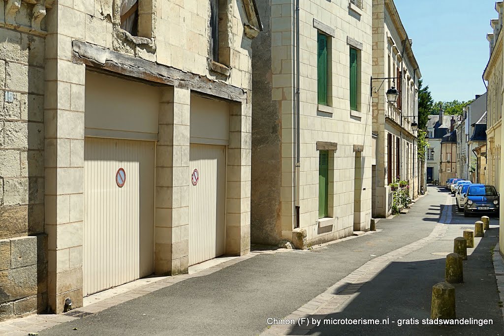 Historisch Chinon (F) | www.microtoerisme.nl gratis stadswandelingen by InZicht