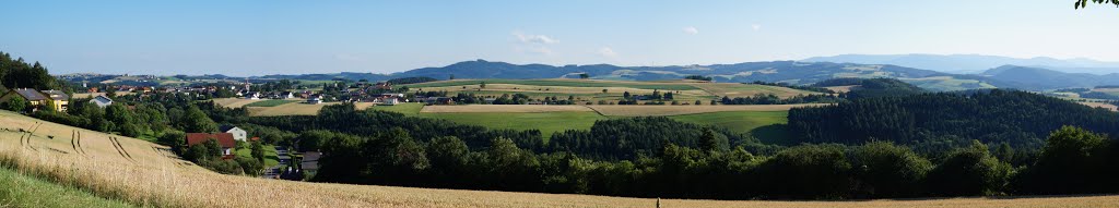 Hochwolkersdorf im Panorama by Michael Pigler